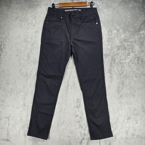 Western Rise Pants Mens 31 Black Evolution Heavyweight Stretch Hiking Camp EUC